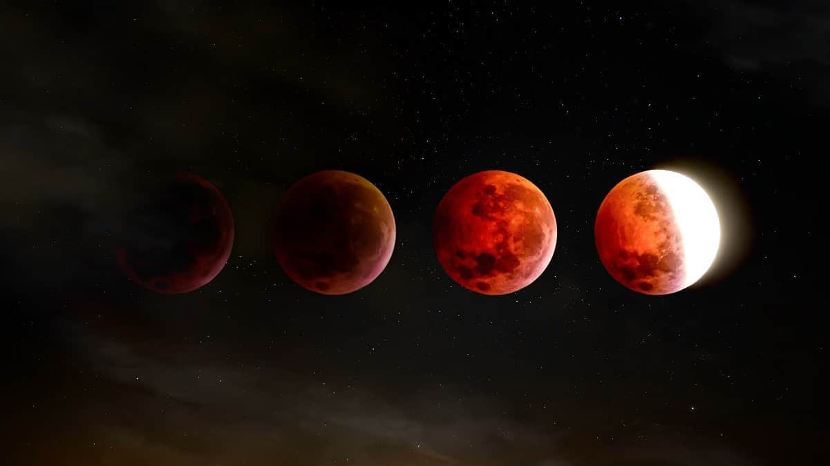 Así Se Vio El Eclipse Lunar De Sangre Durante La Superluna