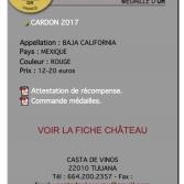 CASTA DE VINOS,  gran ganador de 6 medallas en BORDEAUX, Francia en el concurso Challenge International du Vin 2021.
