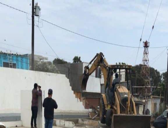 Supervisa Gobierno Municipal bacheo en eje Esmeralda rumbo a modernización de puente “El Gallo”.