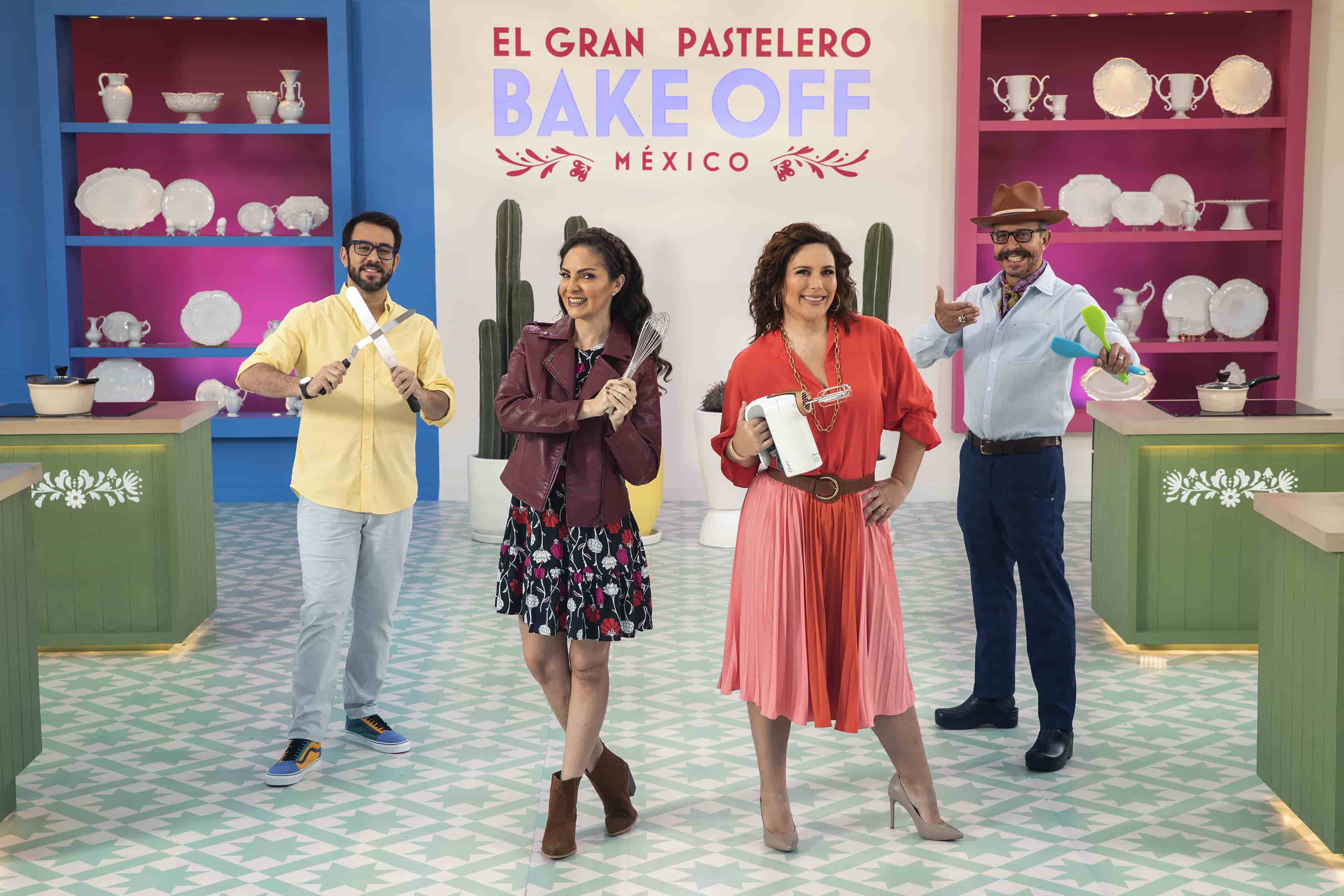 ¡Los célebres participantes en "el gran pastelero - bake off México" Demostrarán que además tienen un talento oculto para la cocina!