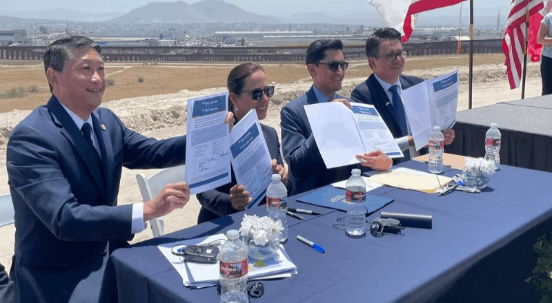 México y EE.UU. firman acuerdo de infraestructura transfronteriza Otay II-Otay Mesa East