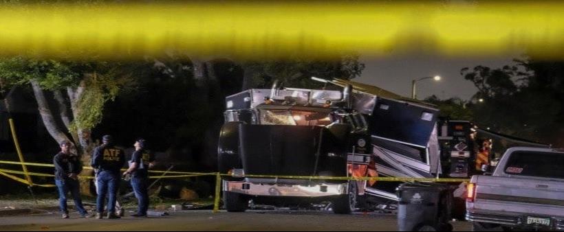 Explosión deja 17 heridos tras una detonación fallida en un camión antibombas en Los Ángeles
