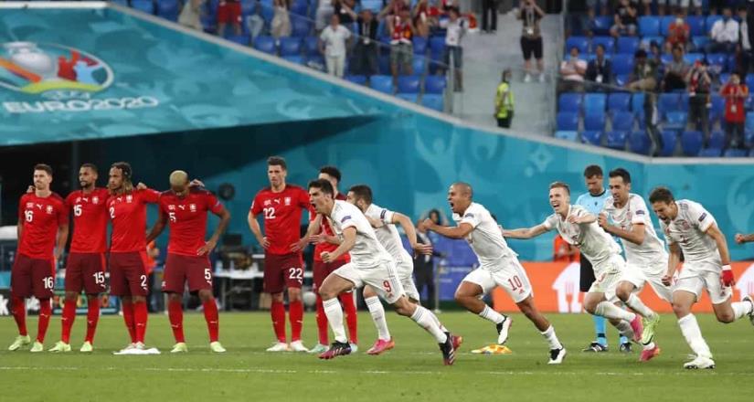 España es semifinalista, tras tanda de penaltis ante Suiza