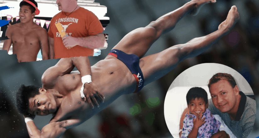 Jordan Windle, el atleta que fue adoptado por un homosexual en Camboya y cambio su vida