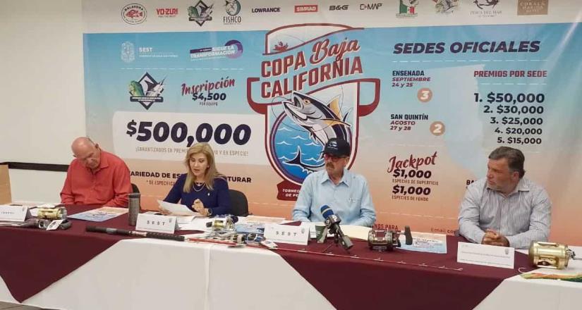 Torneo Internacional de pesca Copa Baja California dejó 7.6 millones de pesos de derrama económica