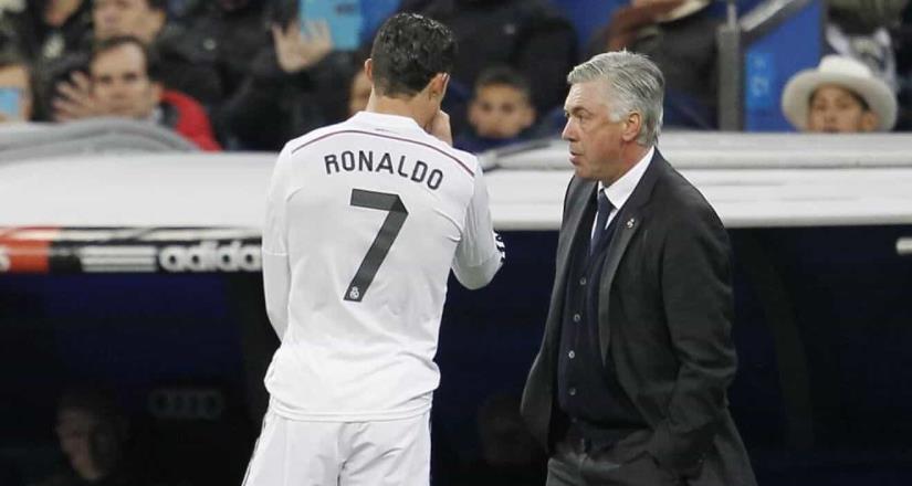 Ancelotti niega interés en Ronaldo y desmiente al Chiringuito