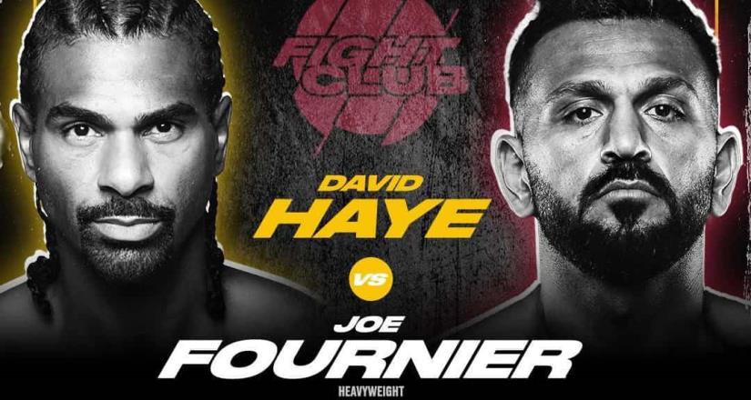 Joe Fournier se enfrentará a David Haye, en la misma jornada en que regresa Oscar de la Hoya