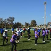 Por el Día del Abuelo, organiza Inmudere activación física en Unidad Deportiva “Raúl Ramírez Lozano”