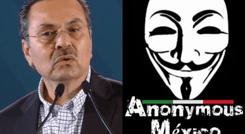 Anonymous México a través de Twitter exhibe familiares del director de PEMEX dentro de su nómina