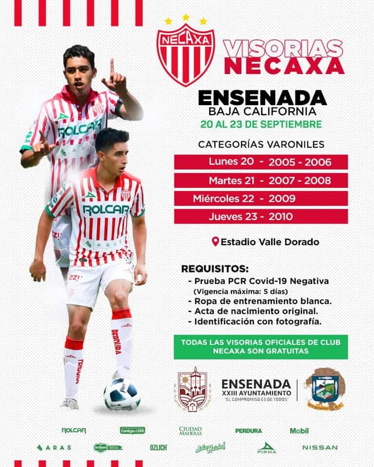 Invita Armando Ayala a jóvenes a participar en visorías del Club Necaxa