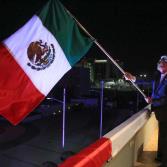 Encabezó Jaime Bonilla ceremonia del 211 aniversario de la independencia de México