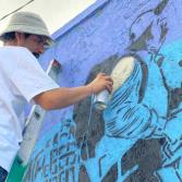 La caricatura toma las calles de Ciudad de Juárez para visibilizar la problemática migrante