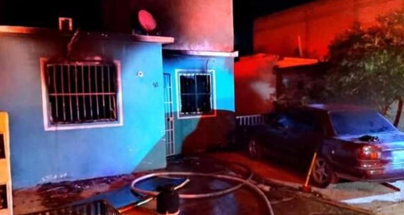 Hombre rocía gasolina y prende fuego a su esposa en Sinaloa; él muere