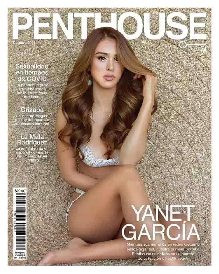 Yanet García, primer modelo en aparecer en revista Penthouse México