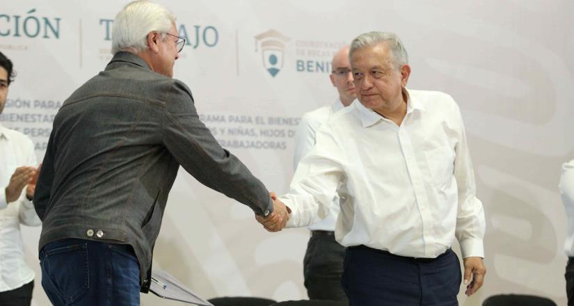 Está elevado el reto de superar al gobernador Jaime Bonilla Valdez en BC, reconoce presidente López Obrador