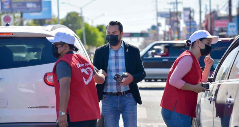 Caliente Ayuda visita la capital del estado