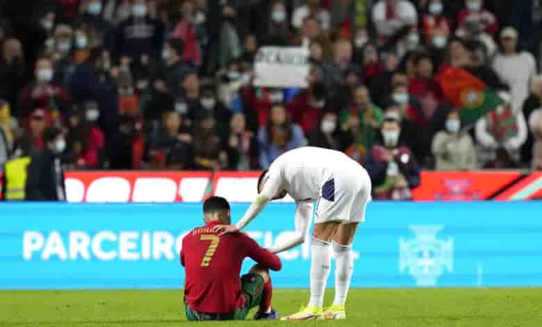 Cristiano Ronaldo se rompe tras perder el boleto directo a Qatar 2022