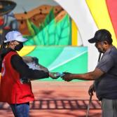 Visitan voluntarios de Caliente ayuda el Valle de Mexicali