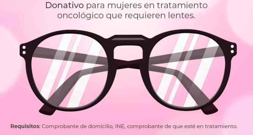 Ofrece Pro ONCAVI hospedaje y lentes a mujeres con cáncer de manera gratuita