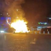 Se registra incendio en monumento Las Tijeras