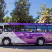 Marina del Pilar inaugura Transporte Violeta en Tijuana