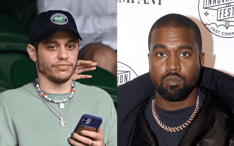 Kanye West divulga que Pete Davidson, el nuevo novio de Kim Kardashian, tiene SIDA