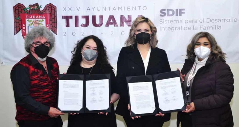 Firma convenio de colaboración Pro Oncavi y DIF Tijuana