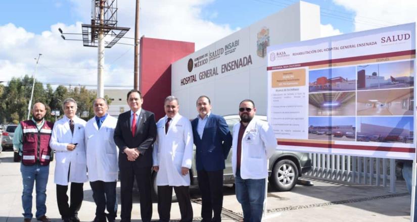 Presentan rehabilitación del Hospital General de Ensenada