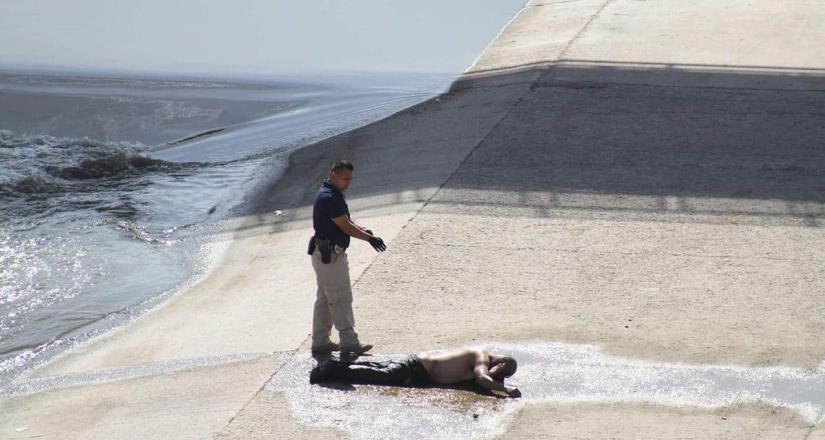 Se encuentra cuerpo humano en las aguas negras de la canalización de Tijuana.