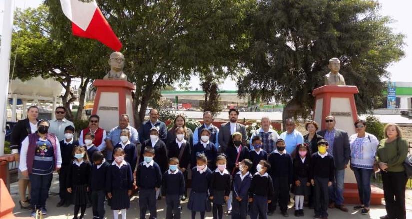 Conmemora Educación Municipal ceremonia luctuosa al Gral. Rodolfo Sánchez Taboada