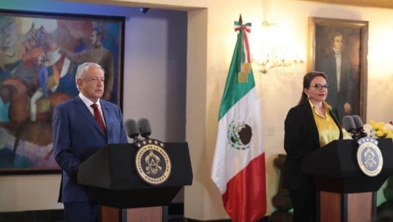 Relación entre México y Honduras se va a continuar hermanando