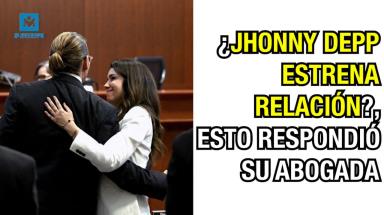 ¿Jhonny Depp estrena relación?, esto respondió su abogada