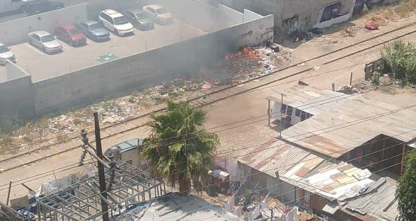 Fuga de gas provoca incendio en una vivienda frente al Hospital General de Tijuana