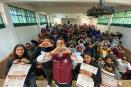 Concluye Juventud BC entrega de bocas con estudiantes de San Quintín