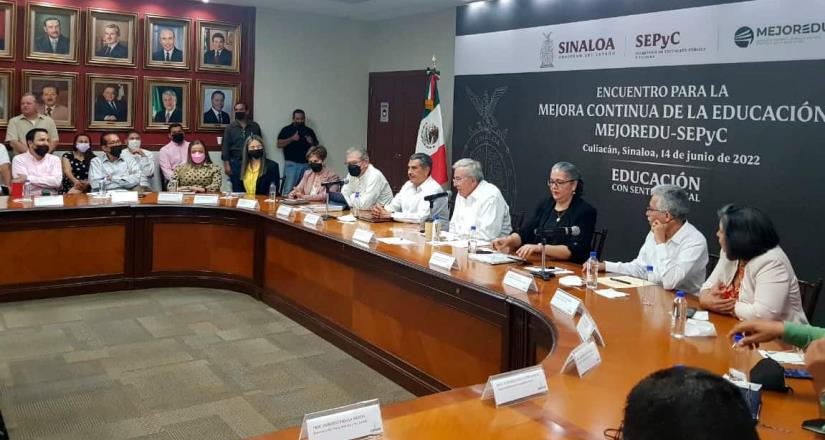 Mejoredu y la Secretaría de Educación Pública y Cultura de Sinaloa (SEPyC) acuerdan fortalecer su vinculación en beneficio de alumnos y maestros de educación básica y media superior de esa entidad.