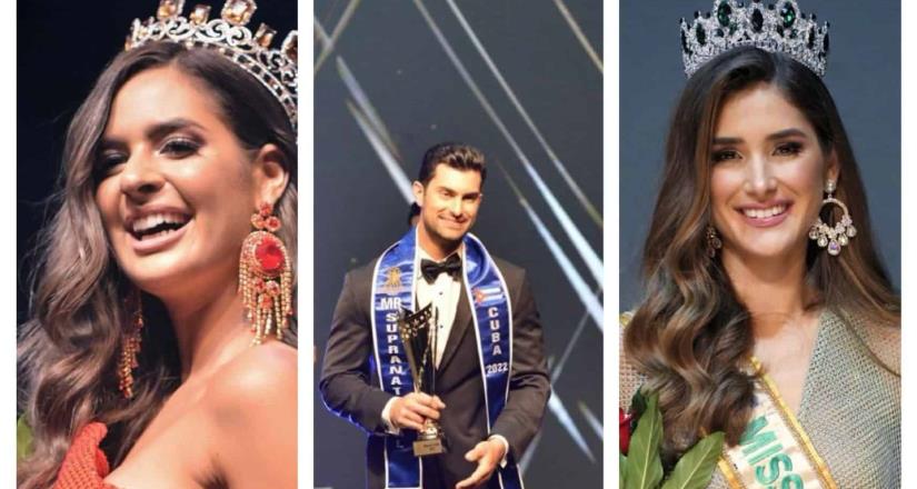 Daniela Espinoza, Luis Daniel Gálvez y Liz Rodríguez representarán a Cuba en concursos internacionales de belleza
