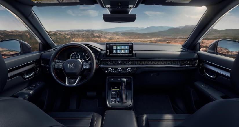 La nueva Honda CR-V 2023 mejora su diseño interior con un habitáculo moderno y deportivo