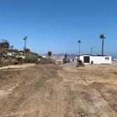 Clausura Gobierno de Ensenada trabajos de movimientos de tierra en Playa San Miguel