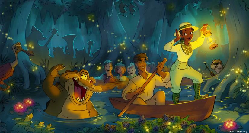 Disney Parks anuncia el año de lanzamiento y el nombre de la atracción inspirada en The Princess and The Frog