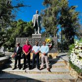 Gobierno de Tecate conmemoran 150 aniversario luctuoso de Benito Juárez