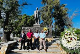 Conmemora XXIV Ayuntamiento el CL Aniversario del Fallecimiento de Benito Juárez