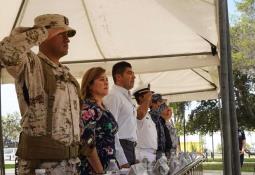 Gobierno de Tecate fomenta valores a niños y adolescentes en capacitación intensiva a banda de guerra