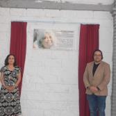 Gobierno de Tecate debela placa y realiza ceremonia de homenaje a luchadora social "Doña Coty"