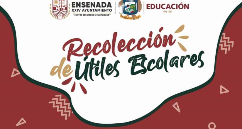 Reitera Educación Municipal invitación a participar en programa "Recolección de Útiles Escolares 2022"
