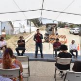 Construye Gobierno de Ensenada red de agua potable en avenida J en El Sauzal