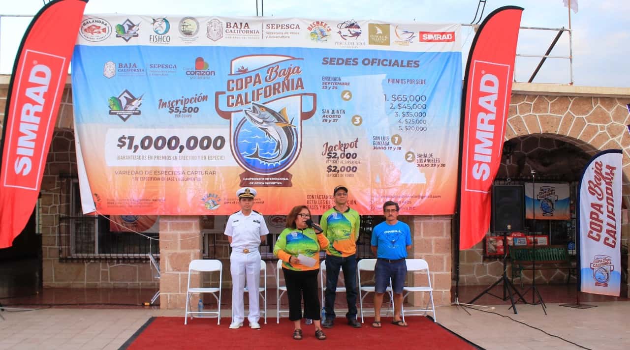 Supera marca "copa Baja California" de pesca deportiva en bahía de los Ángeles