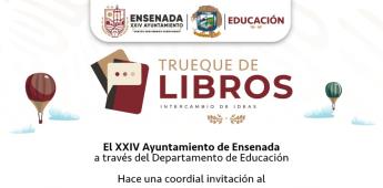 Invita Educación Municipal a "Trueque de Libros, Intercambio de ideas"