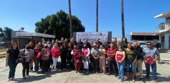Entrega INDIVI títulos de propiedad a familias de Ensenada