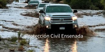 Llama Protección Civil a no cruzar vado del KM 77 de la carretera hacia el Valle de la Trinidad