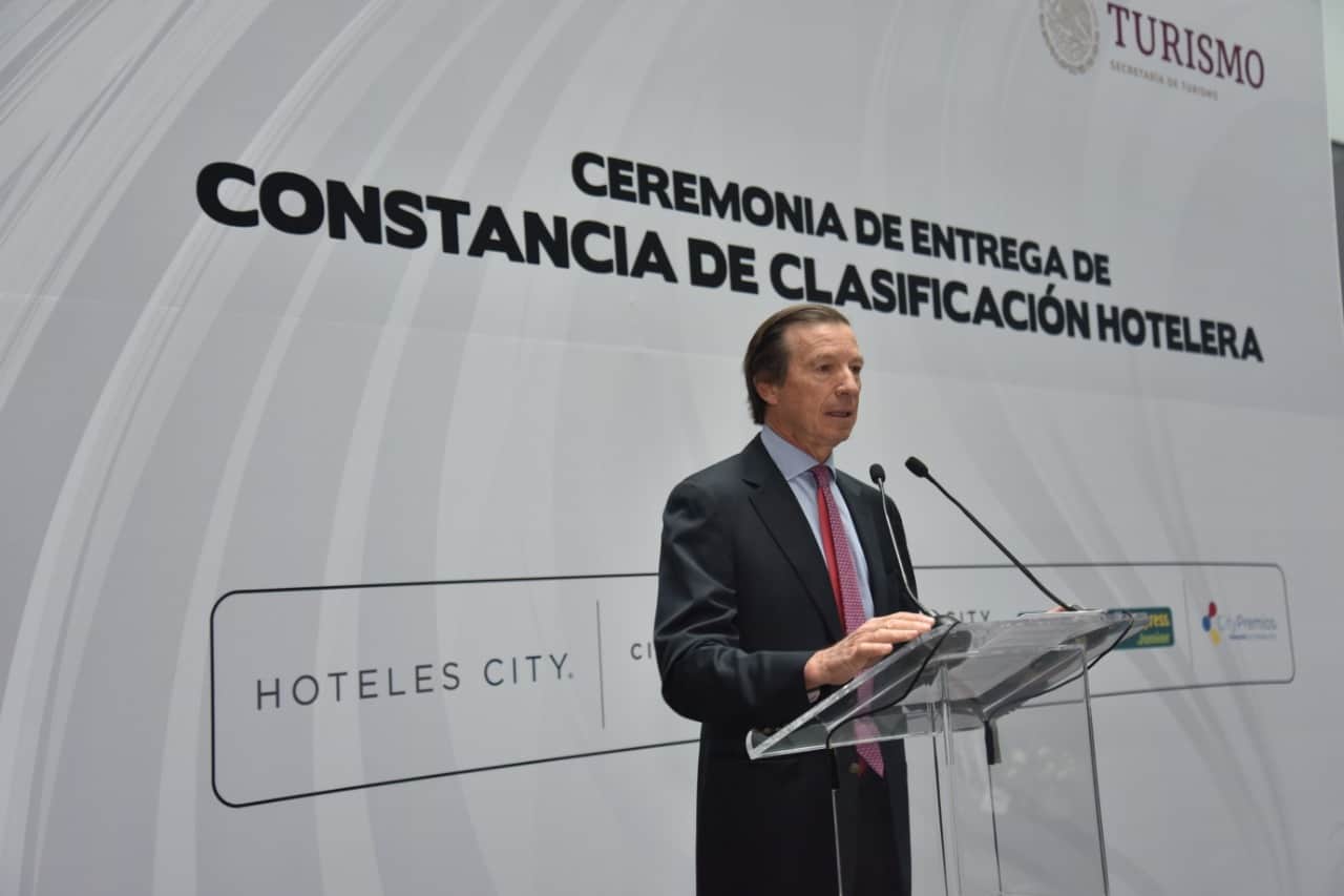 Otorga Sectur constancia de Clasificación Hotelera a Hoteles City en CDMX